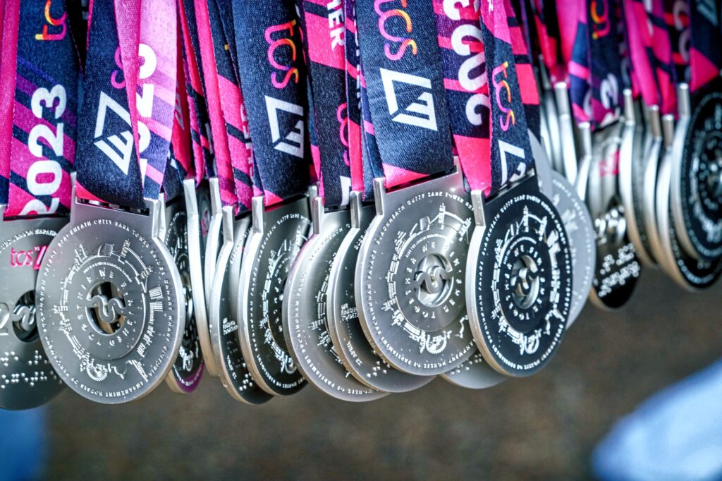 London Marathon 2023 finisher medals